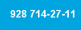 928 714-27-11